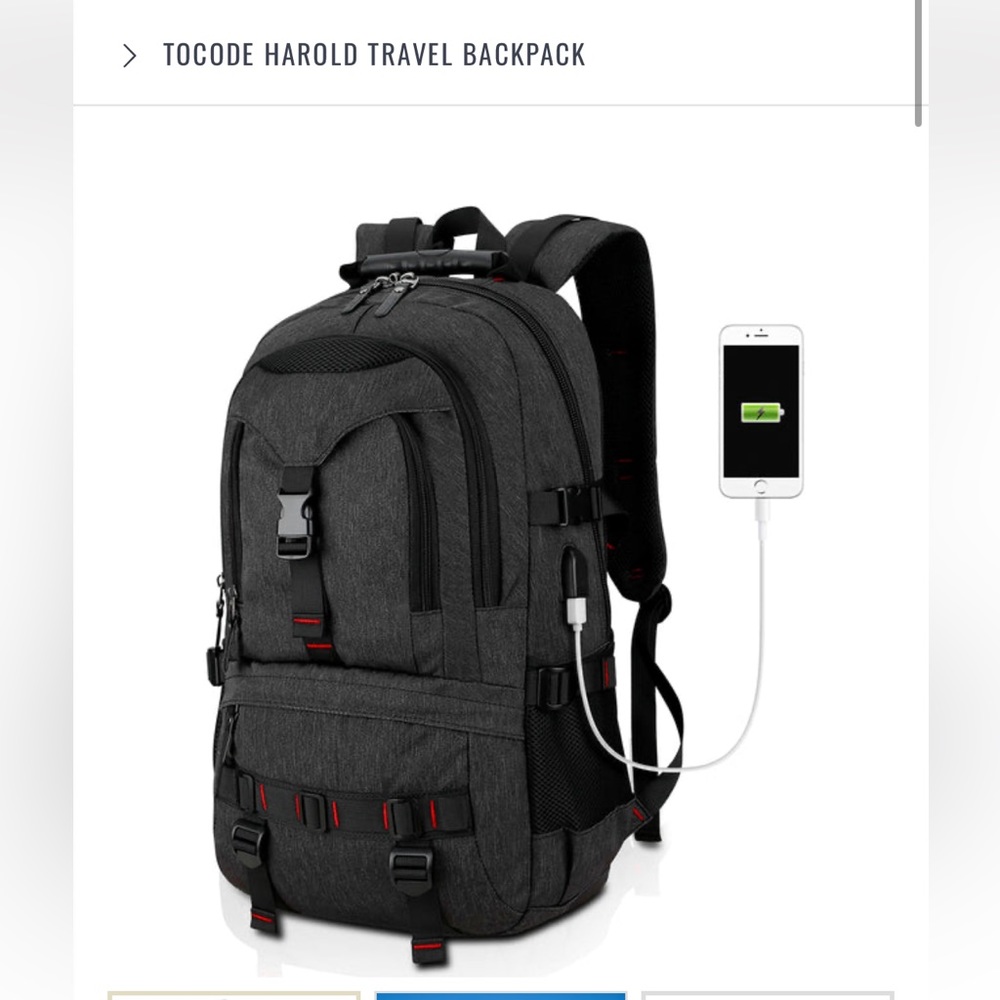 TOCODE Harold Travel Backpack